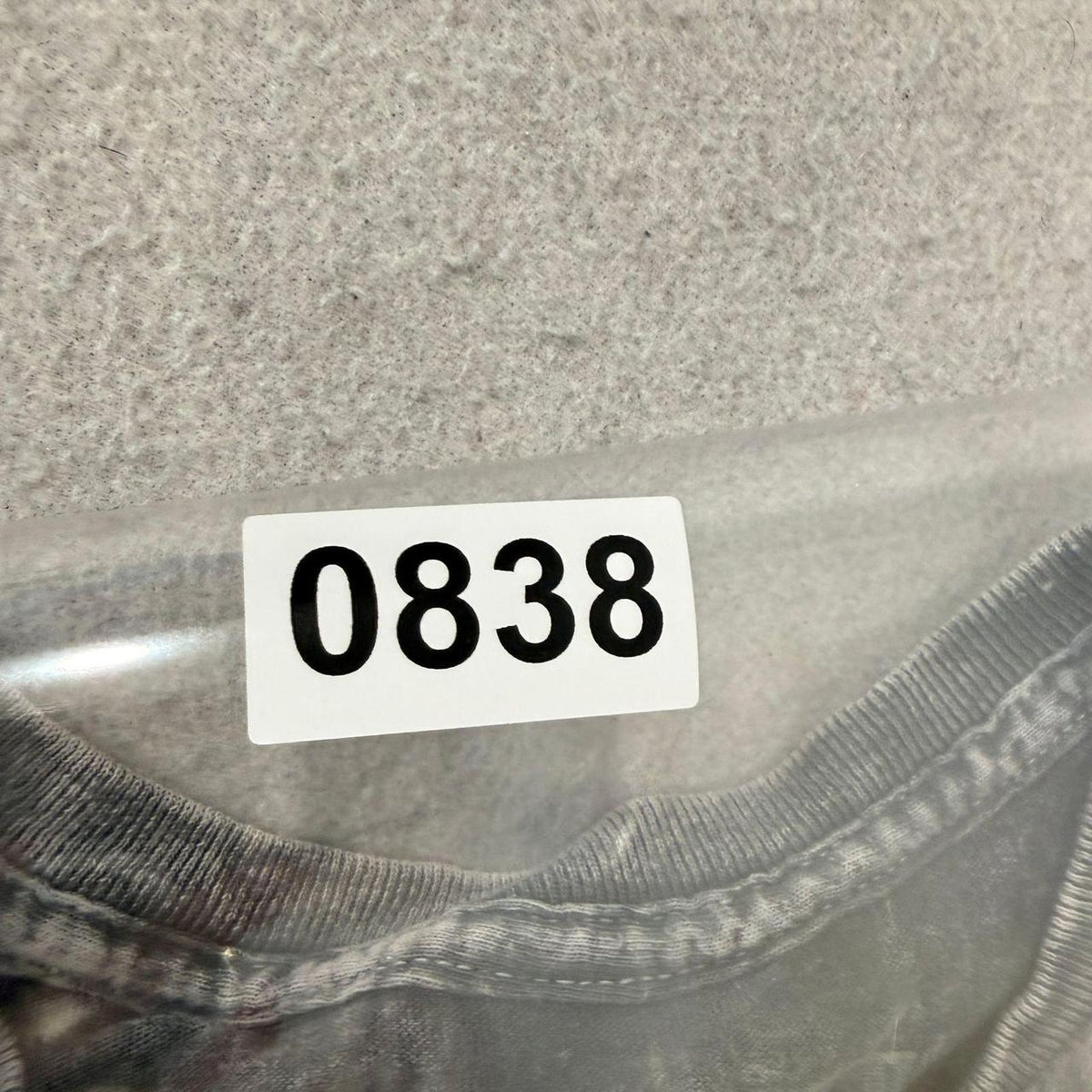 Vintage Y2K 2000's Charcoal Grey Faded Graphic Tee