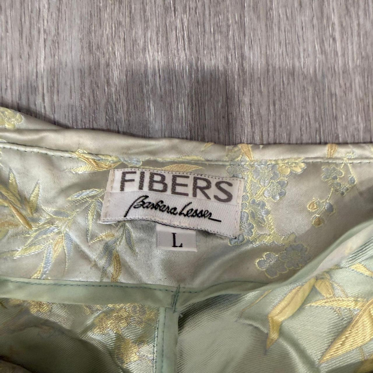 Vintage Y2K 2000's Women's Barbara Lesser Cream Boxy Floral Embroidered Jacket