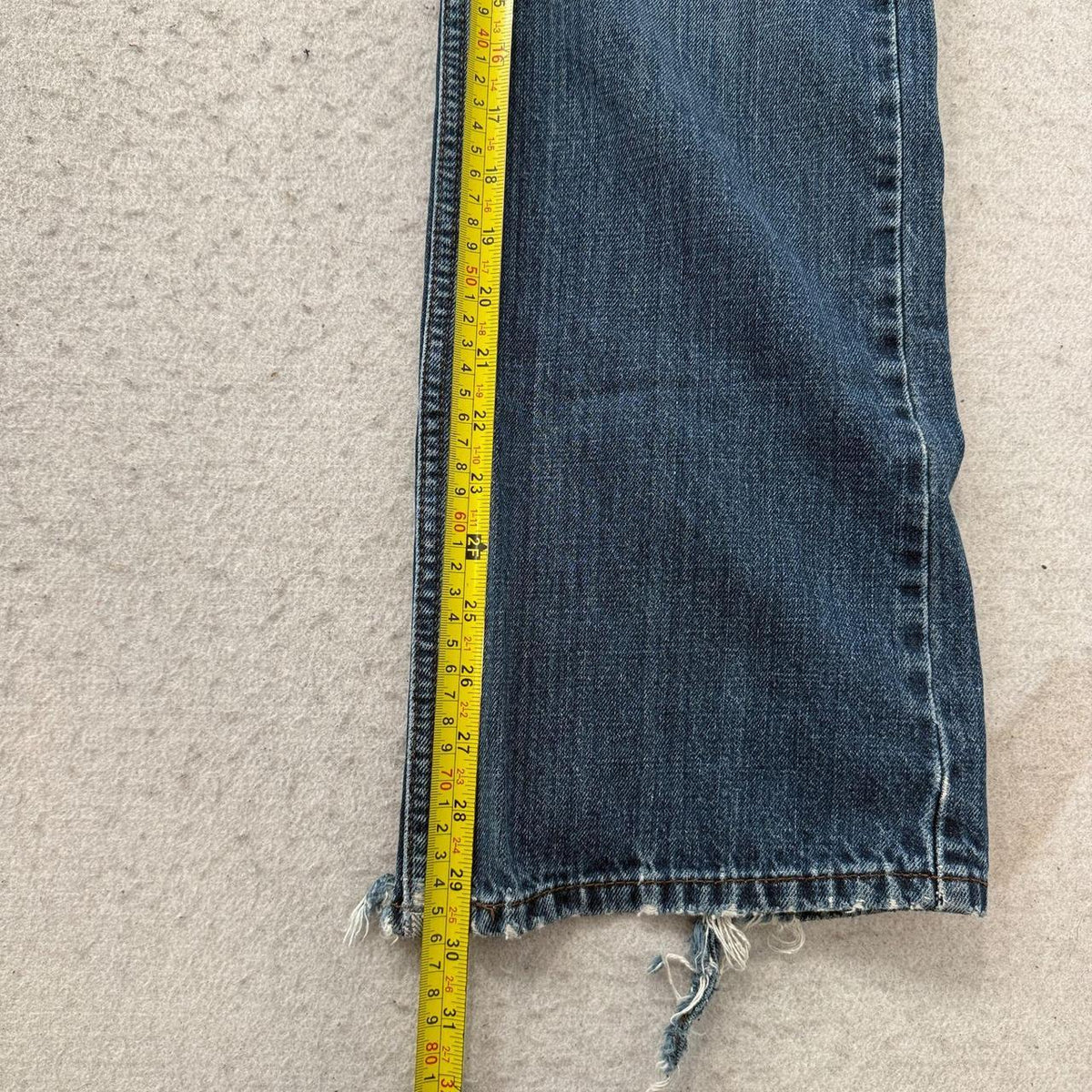 Vintage Y2K 2000's Faded Open Leg Jeans