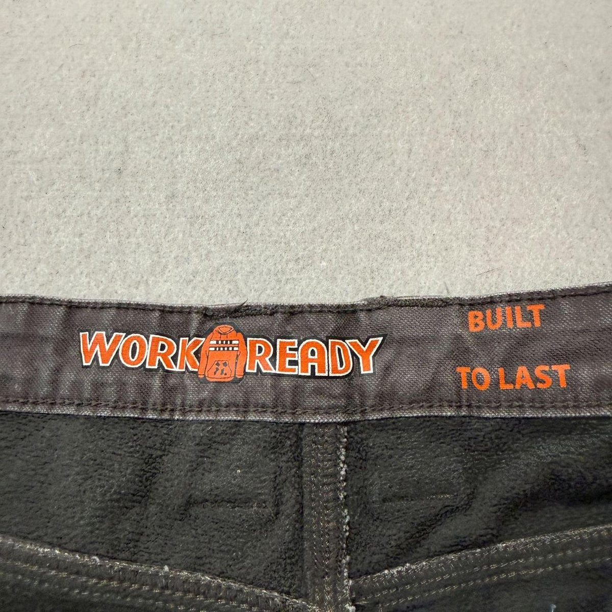 Vintage Y2K 2000's Baggy Charcoal Grey Carpenter Work Pants