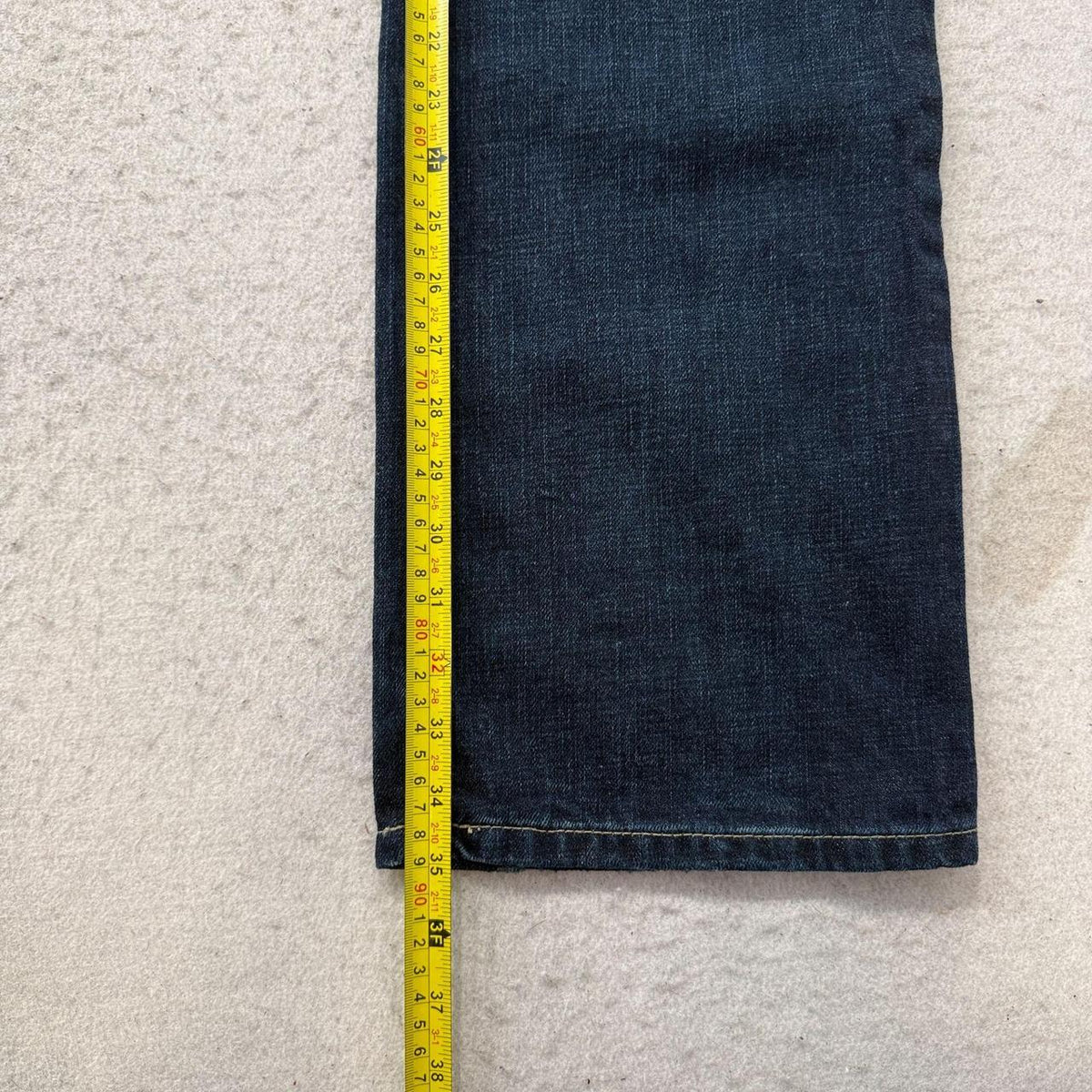 Vintage Y2K 2000's Dark Wash Open Leg Jeans