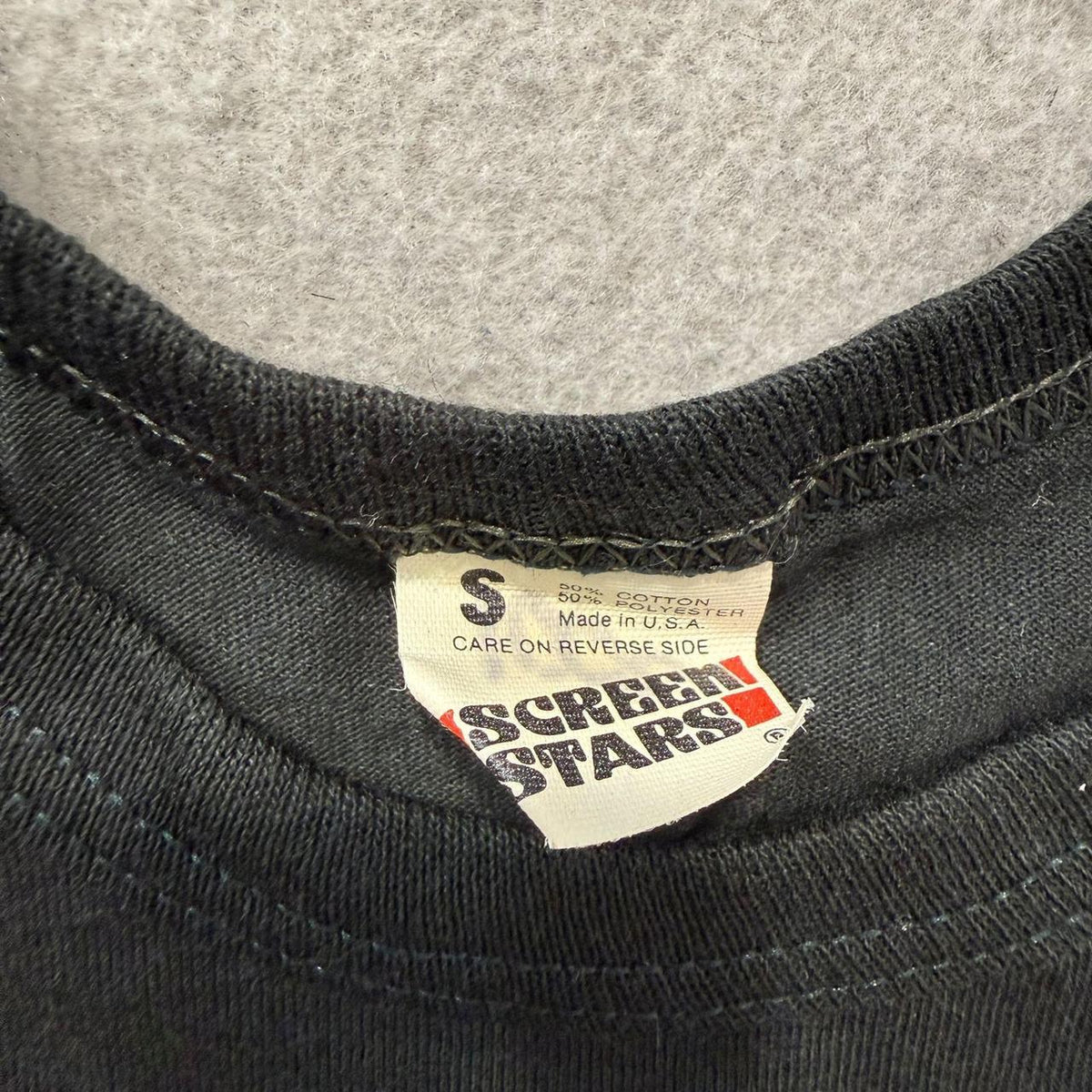 Vintage Y2K 2000's Screen Stars Black Boxy Batman Graphic Tank Top