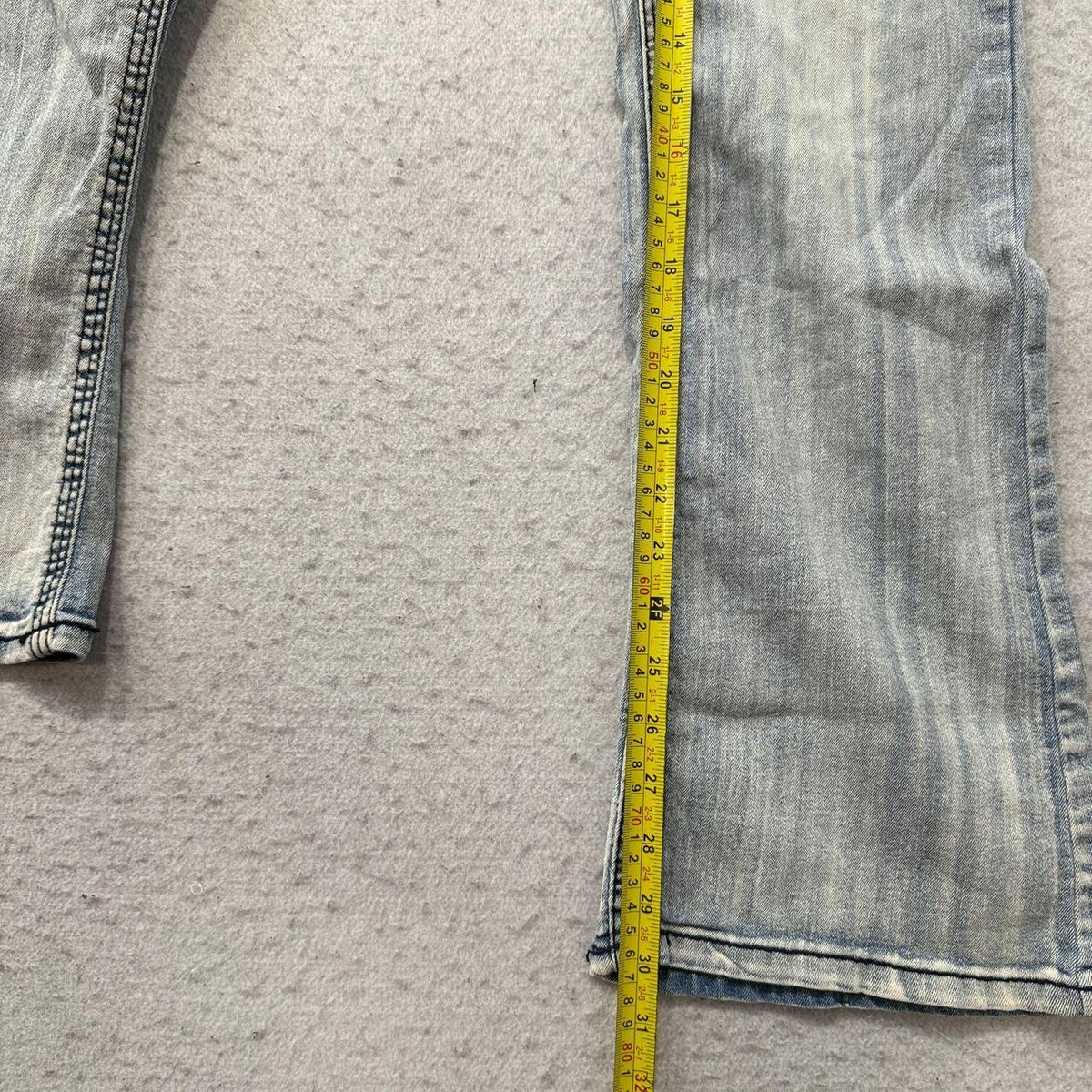 Vintage Y2K 2000's Hollister Faded Open Leg Jeans