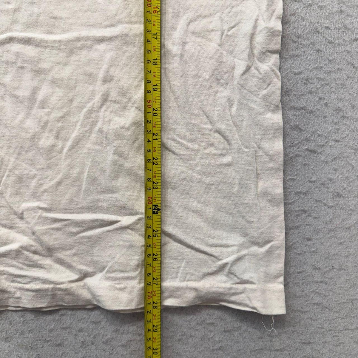 Vintage Y2K 2000's Calvin Klein Cream Graphic Tee