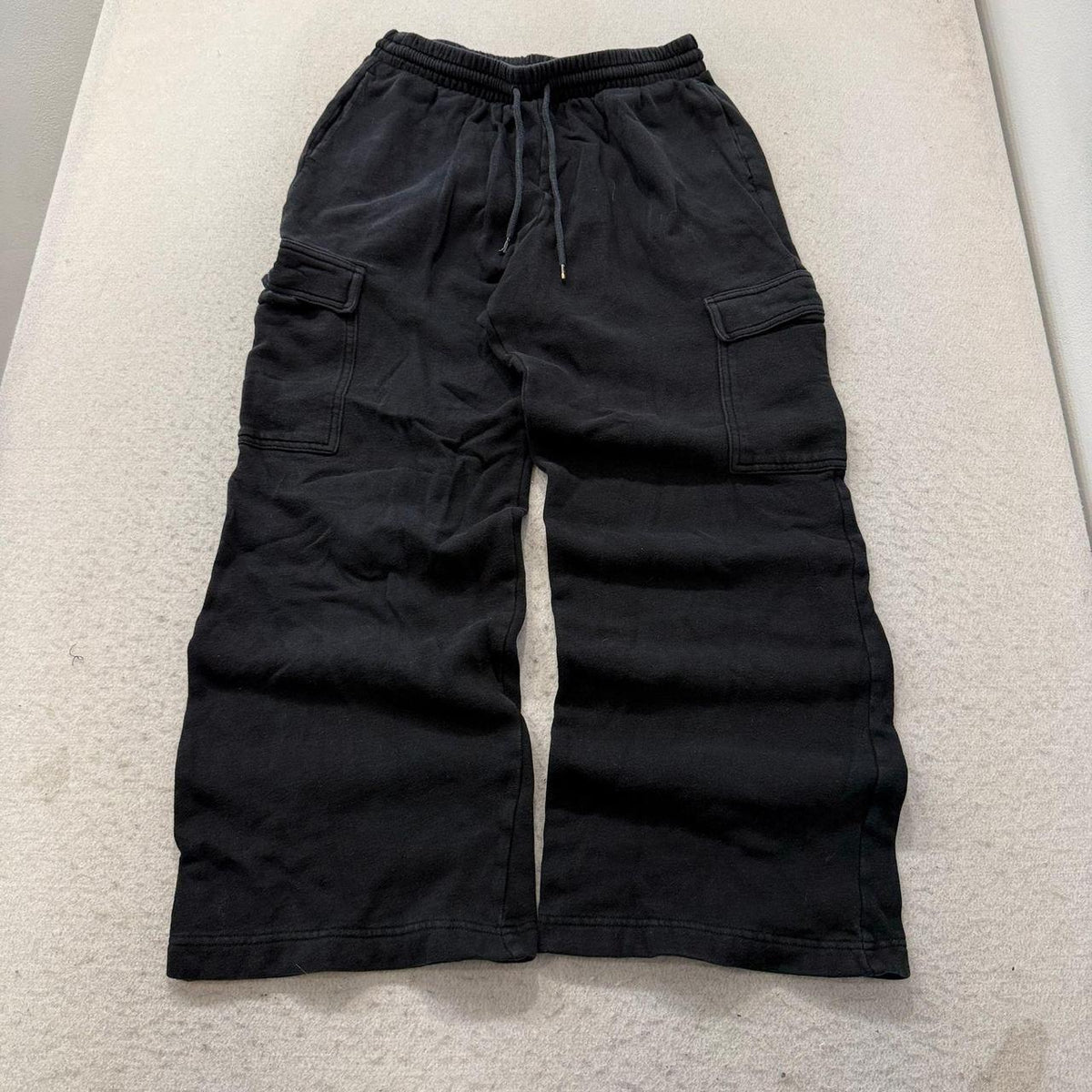 Vintage Y2K 2000's Old Navy Black Baggy Cargo Pants