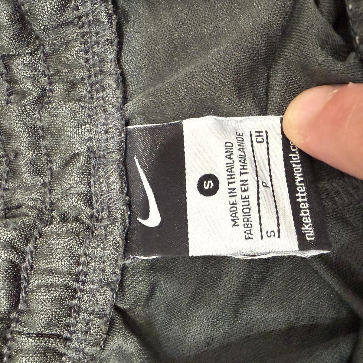 Vintage Y2K 2000's Nike Olive Green Baggy Track Shorts