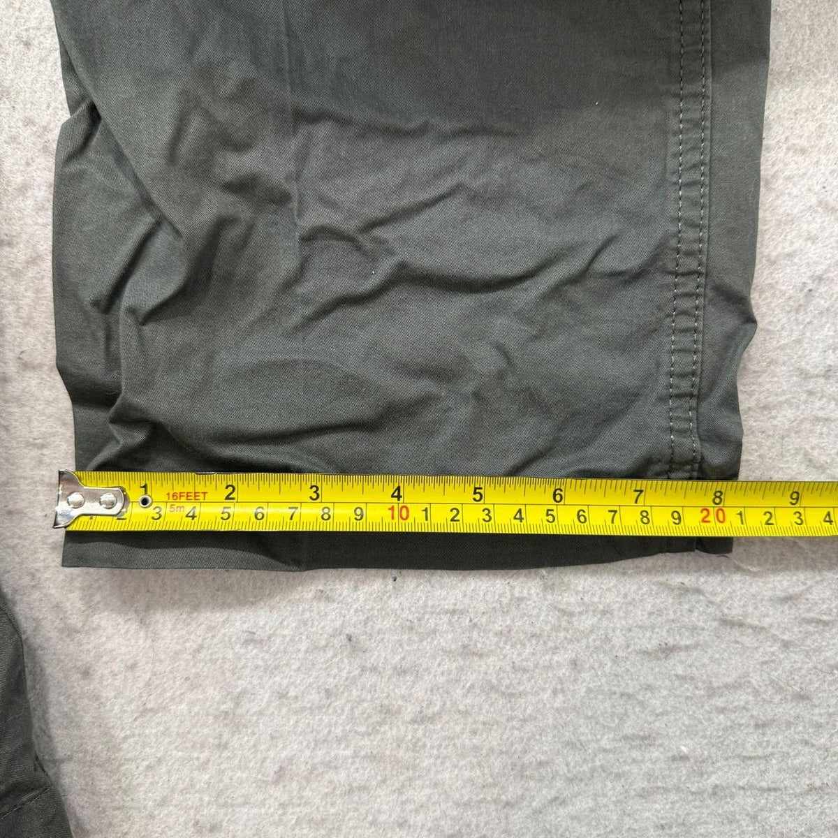 Vintage Y2K 2000's Olive Green Baggy Cargo Pants