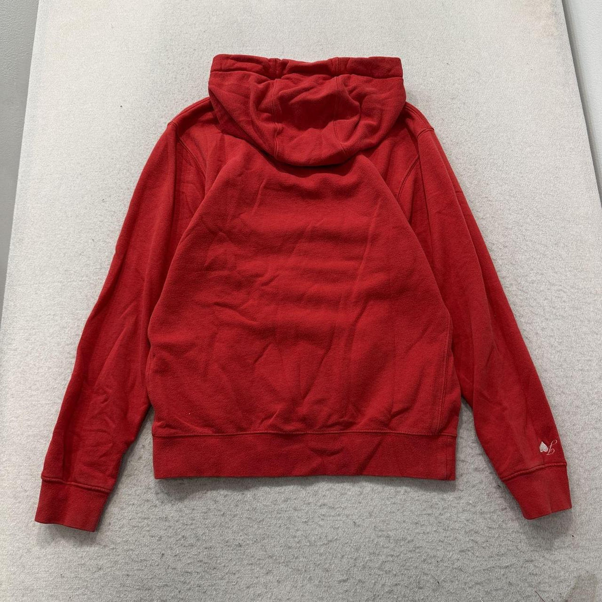 Vintage Y2K 2000's Nike Red Oversized Scotland Rugby Hoodie