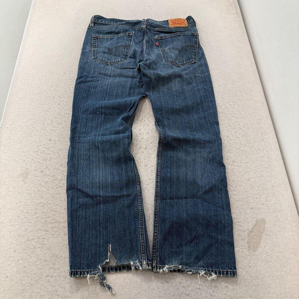 Vintage Y2K 2000's Faded Open Leg Jeans