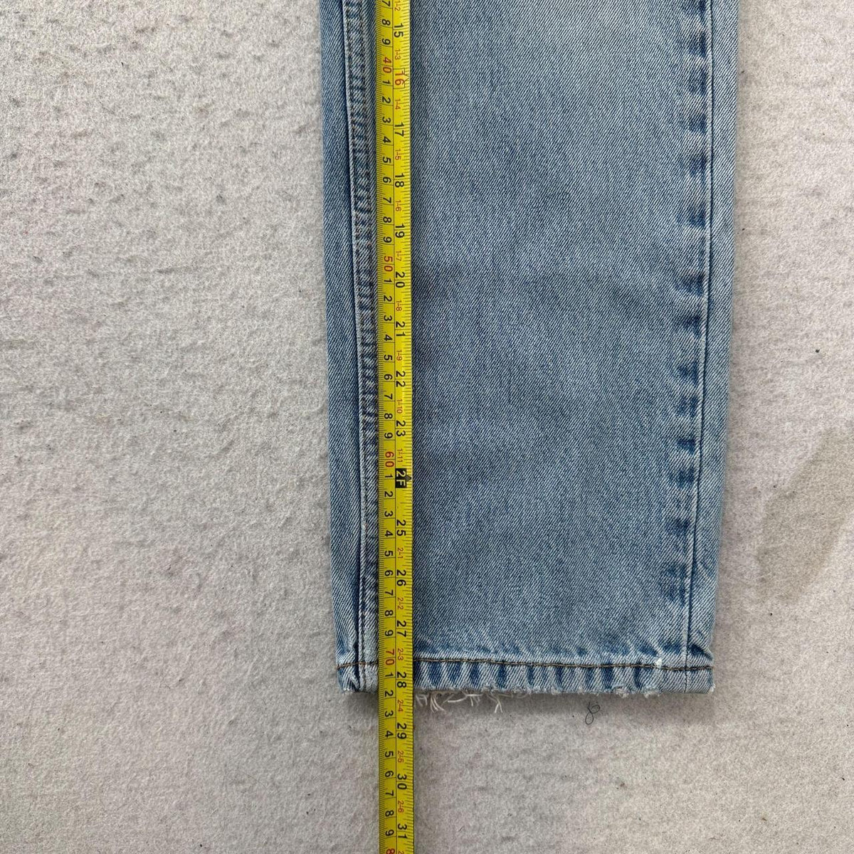 Vintage 90s Distressed Faded Open Leg Jeans