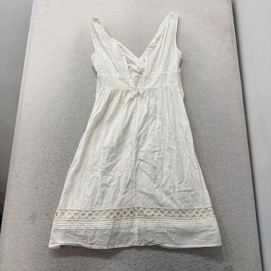 Vintage Y2K 2000's Old Navy White Empire Waist Dress