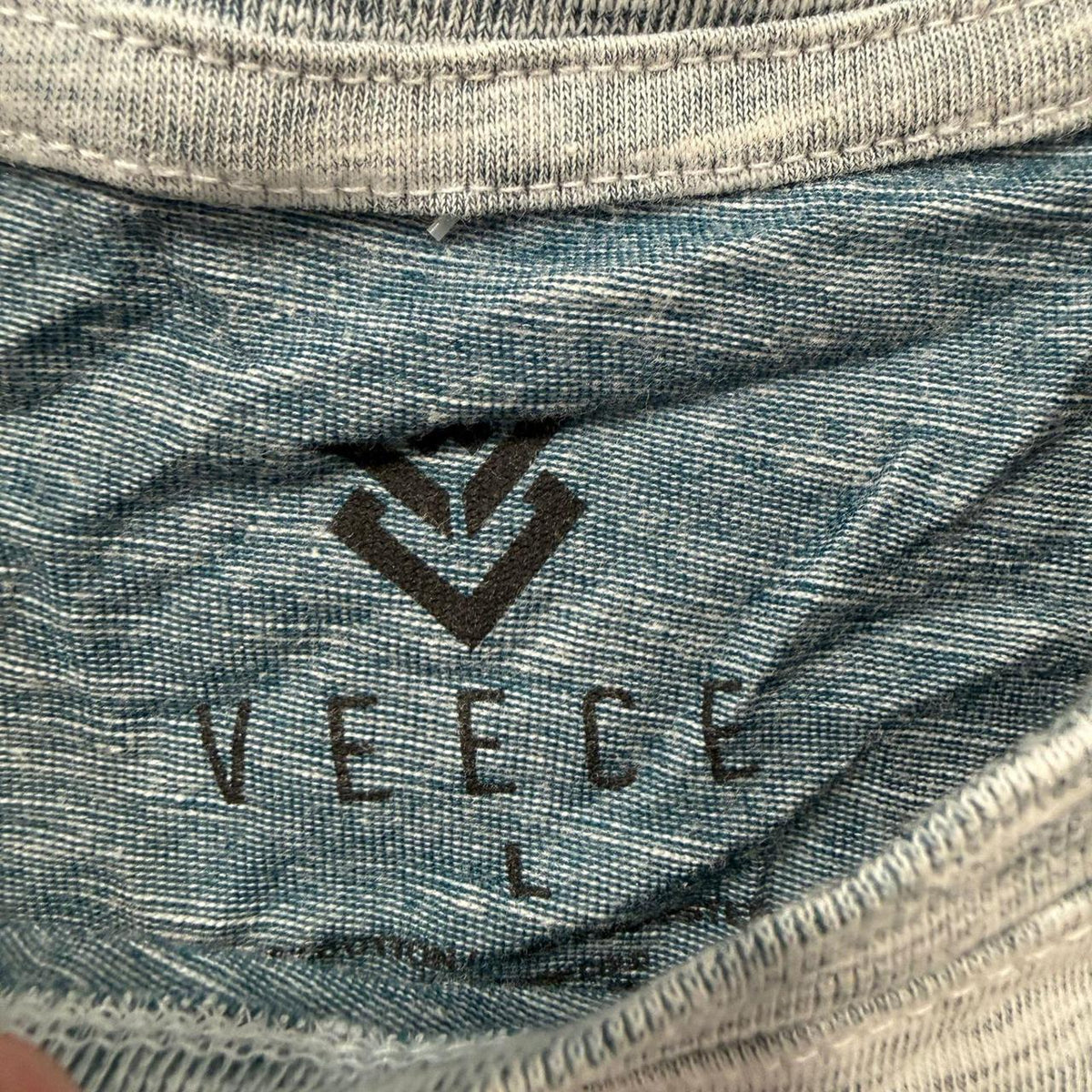 Vintage Y2K 2000's Vince Grey Boxy Blank Crew Neck Tee