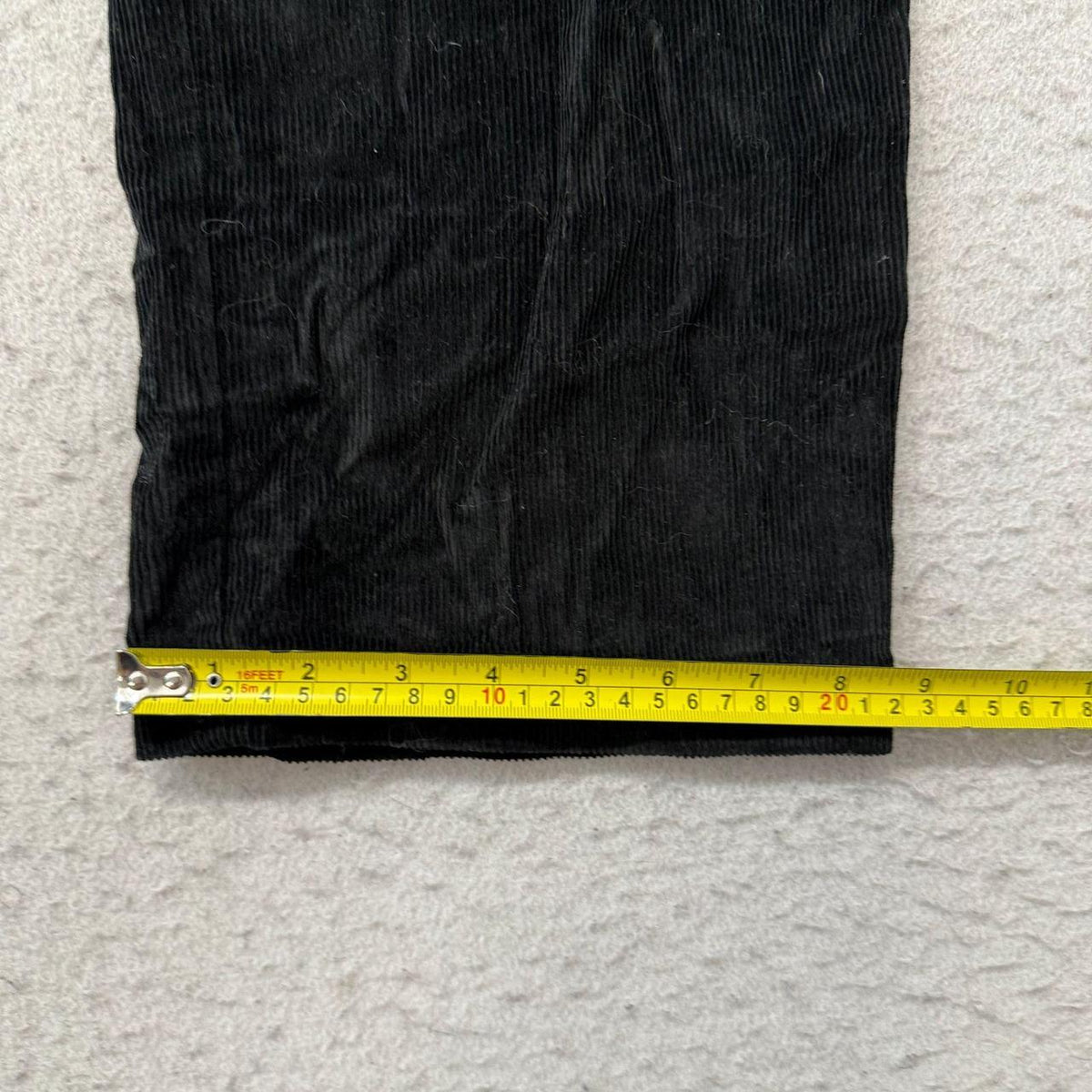 Vintage Y2K 2000's Black Baggy Corduroy Pants
