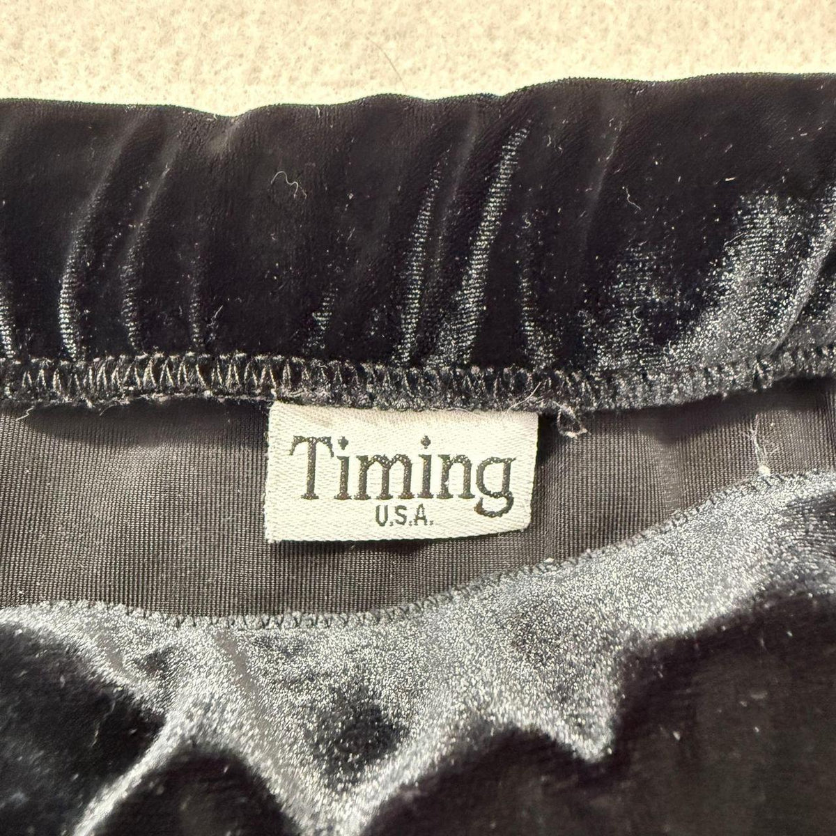 Vintage Y2K 2000's Women's Black Velvet Grunge Jeans