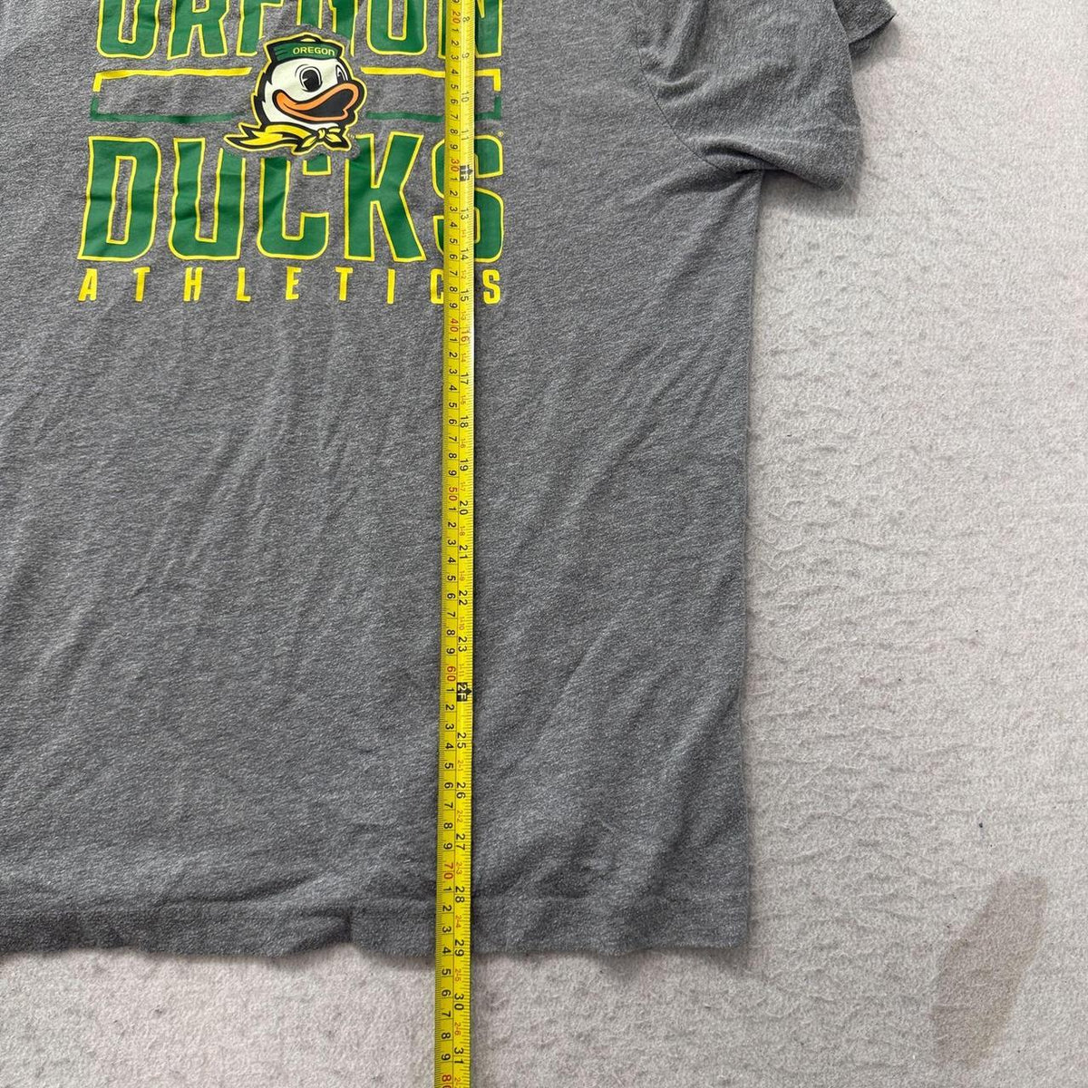 Vintage Y2K 2000's Seatgraph's Heather Grey Oregon Ducks Graphic Tee