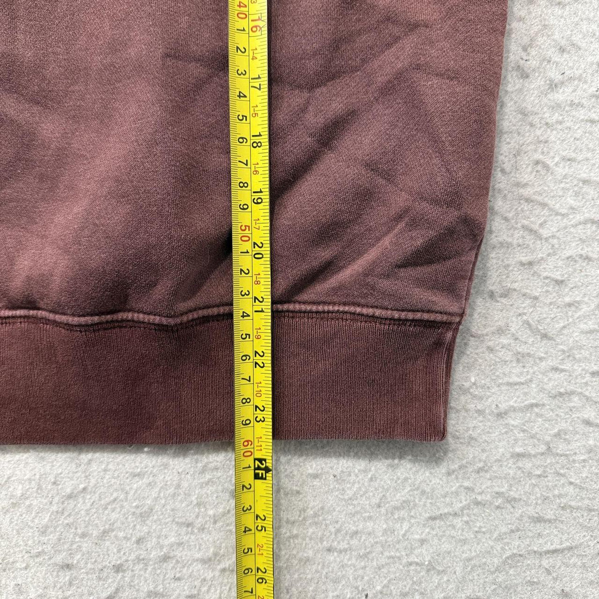 Vintage Y2K 2000's Abercrombie Burgundy Oversized Pullover Hoodie