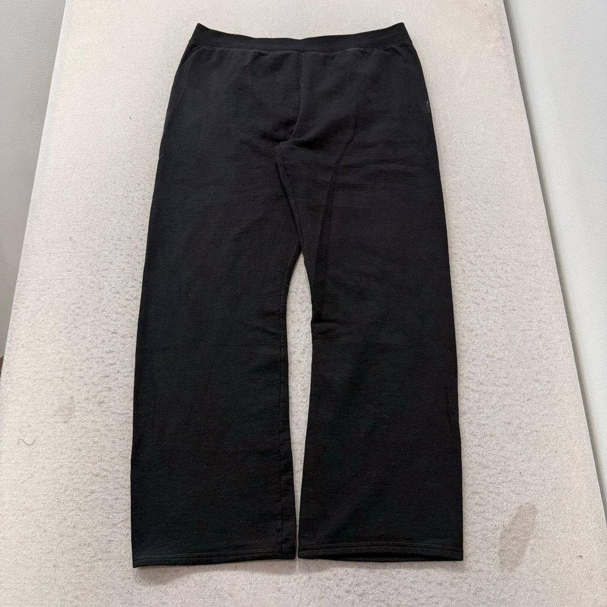 Vintage Y2K 2000's Women's Hanes Black Baggy Lounge Pants
