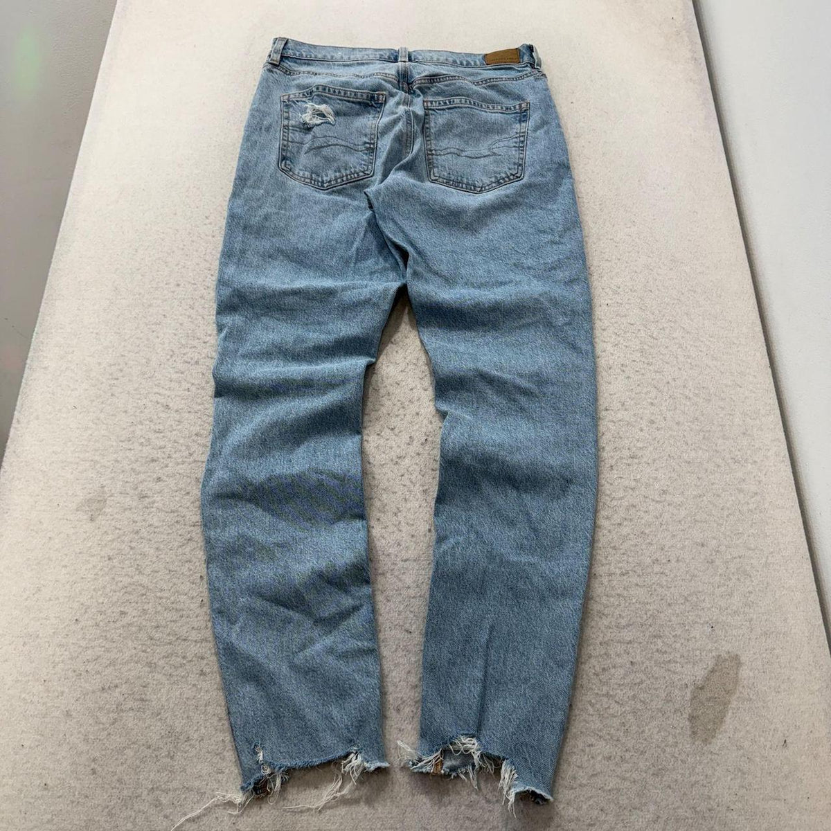 Vintage Y2K 2000's American Eagle Faded Distressed Open Leg Jeans