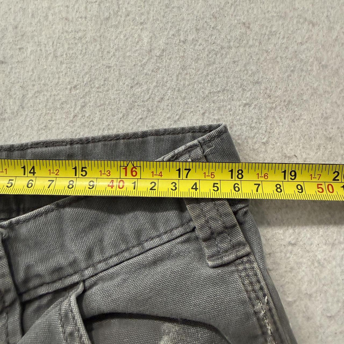 Vintage Y2K 2000's Charcoal Grey Baggy Distressed Cargo Pants