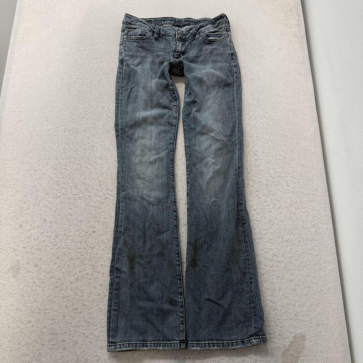 Vintage Y2K 2000's Women's Fox Faded Flare Jeans