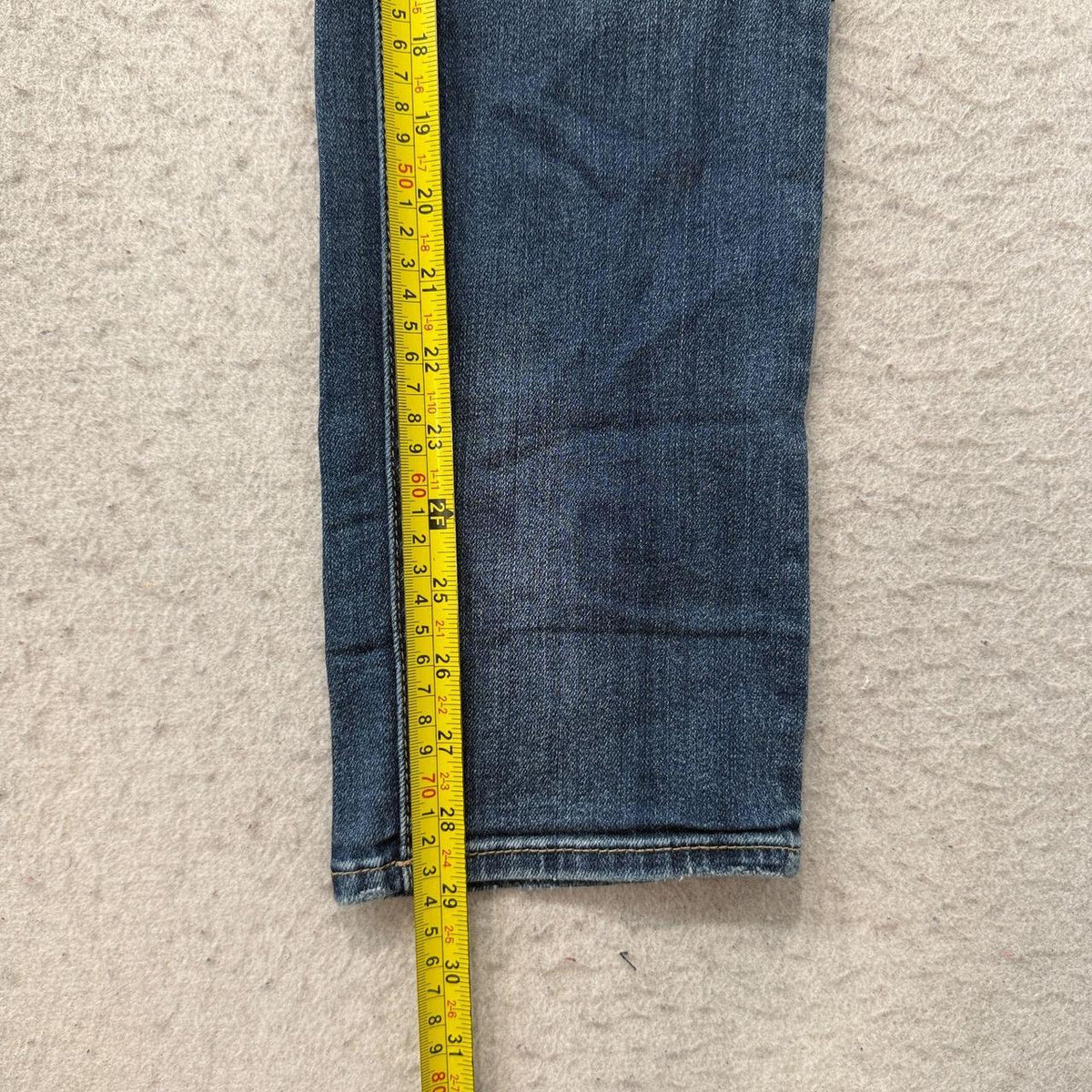 Vintage Y2K 2000's Anthropologie Faded Distressed Jeans