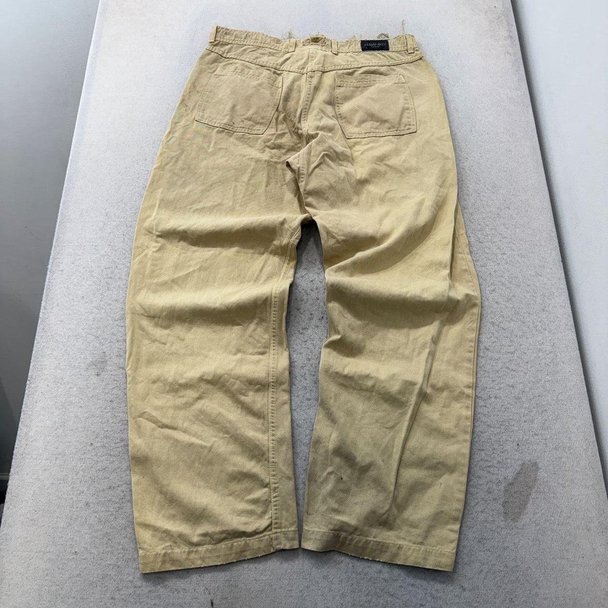 Vintage Y2K 2000's Gramicci Khaki Baggy Cargo Pants