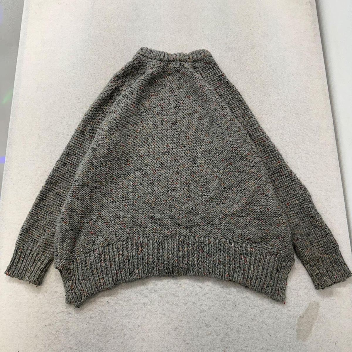Vintage Y2K 2000's Mossimo Grey Oversized Knit Sweater