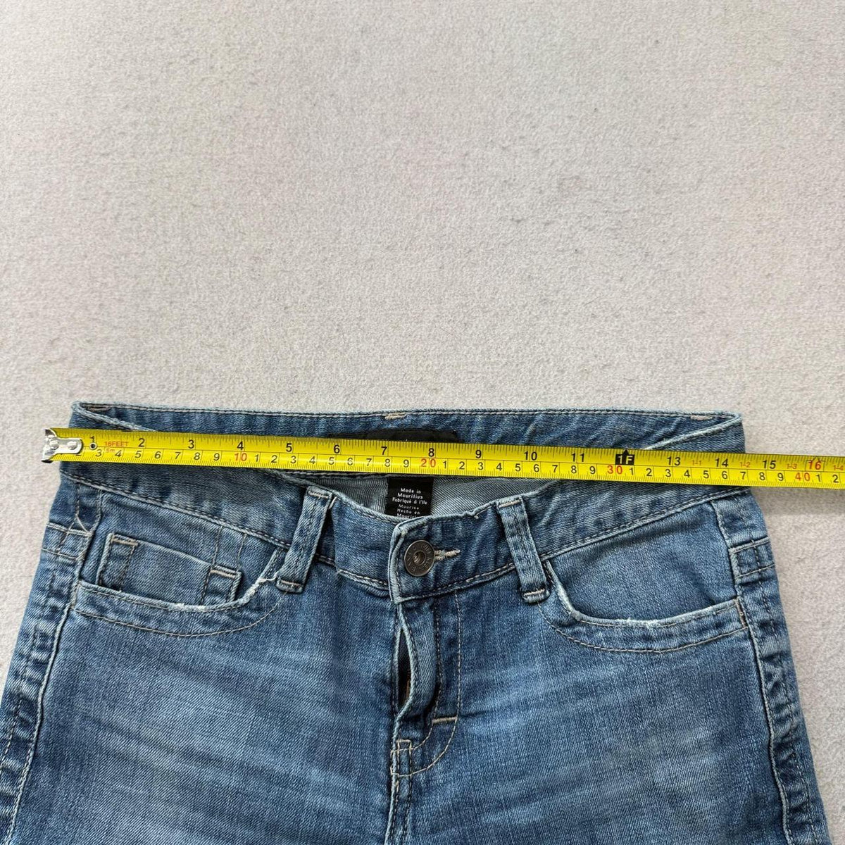Vintage Y2K 2000's Calvin Klein Faded Distressed Denim Shorts