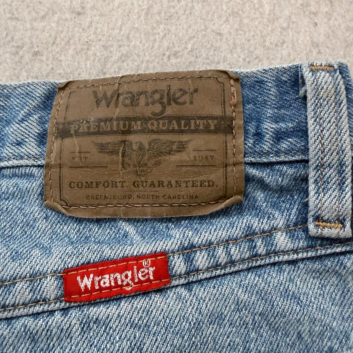 Vintage 90s Wrangler Faded Open Leg Jeans