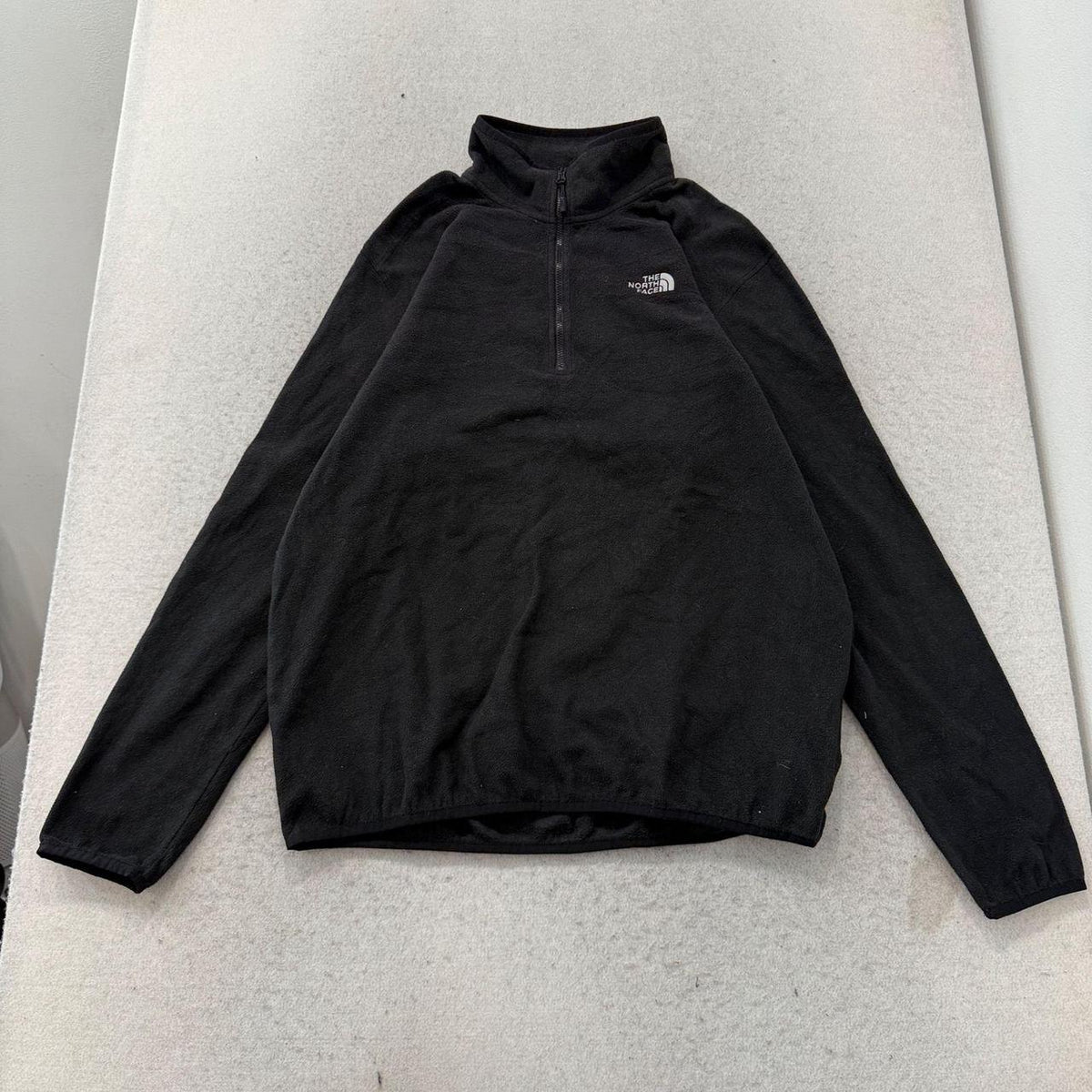 Vintage Y2K 2000's The North Face Black Fleece Half Zip Pullover