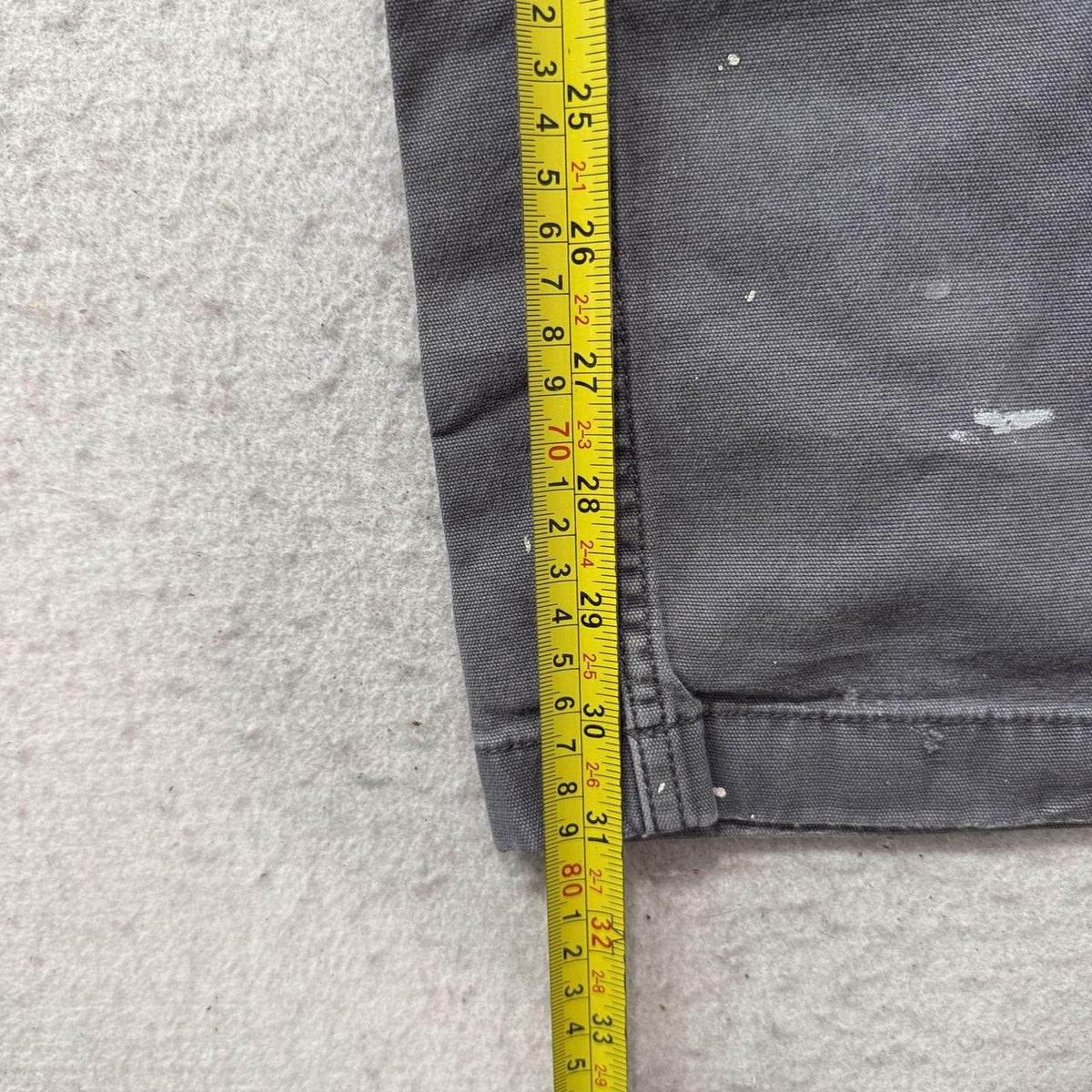 Vintage Y2K 2000's Carhartt Grey Distressed Carpenter Pants