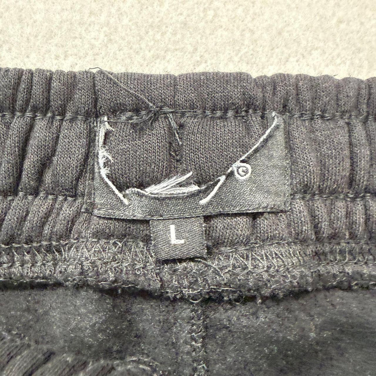 Vintage Y2K 2000's Black Baggy Graphic Tiger Sweatpants