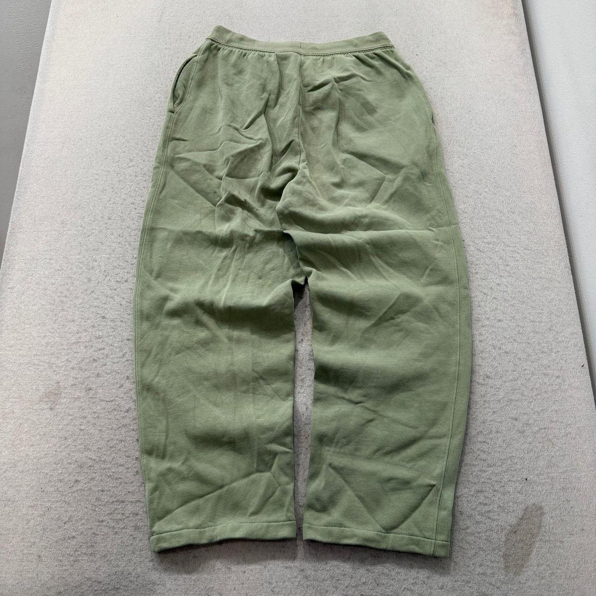 Vintage Y2K 2000's Women's St. John's Bay Sage Green Baggy Sweatpants