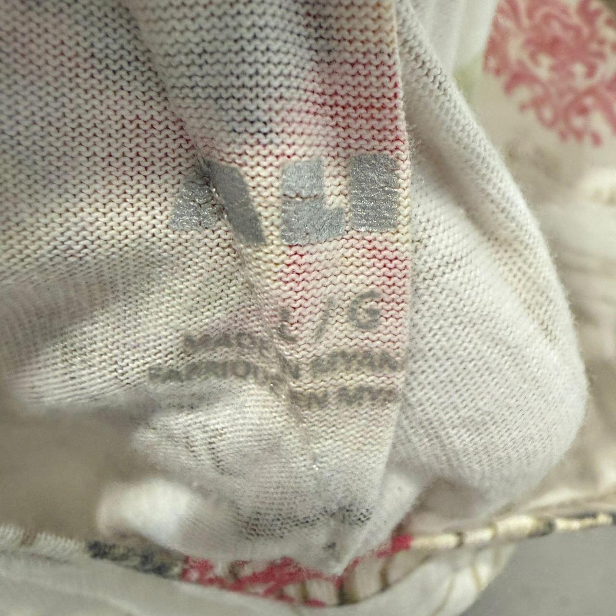 Vintage Y2K 2000's Women's Cream Boxy Graphic Tee Tallahassee Florida Print