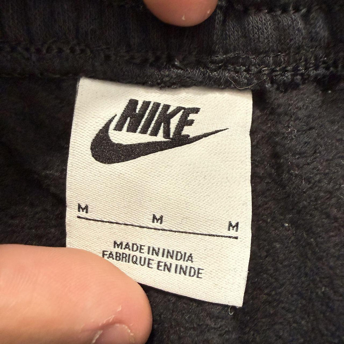 Vintage Y2K 2000's Nike Black Baggy Track Pants