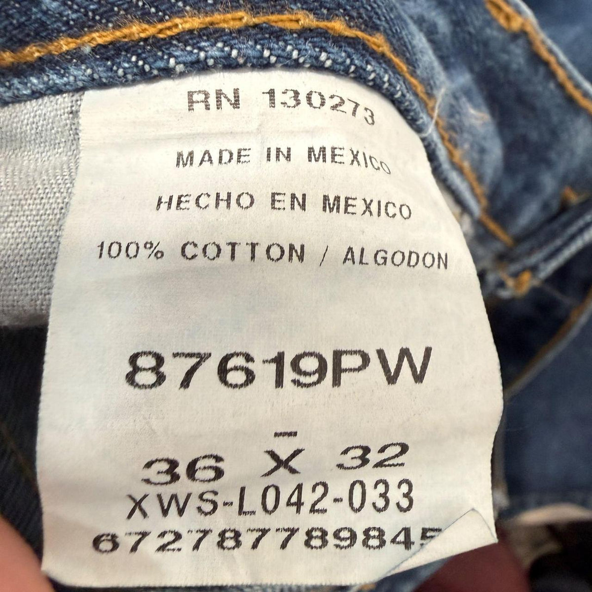 Vintage 90s Faded Open Leg Jeans