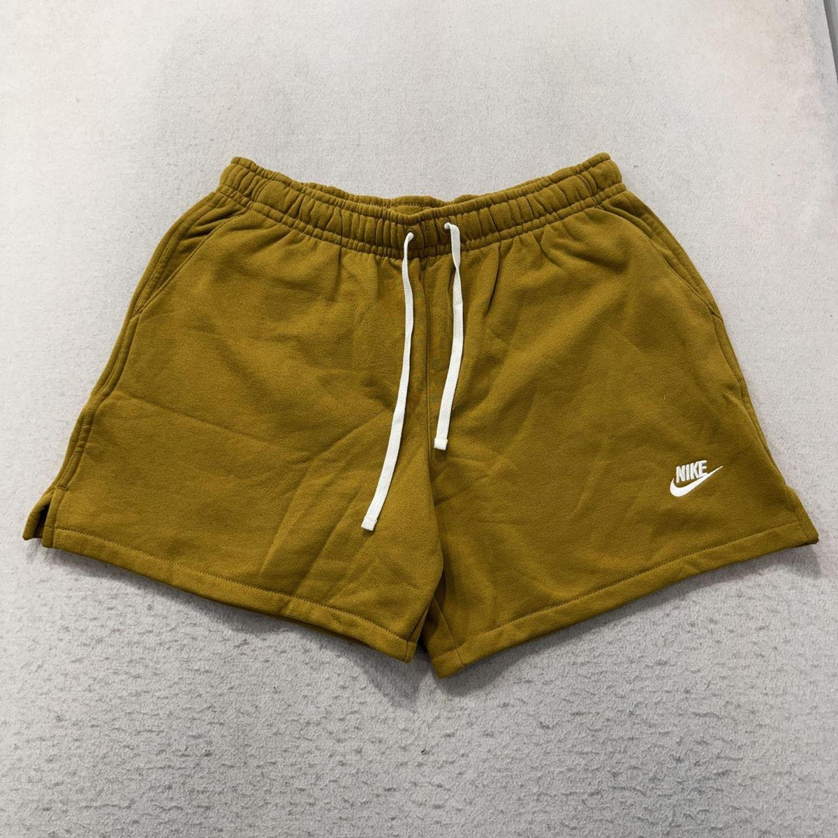 Vintage Y2K 2000's Nike Olive Mustard Baggy Shorts