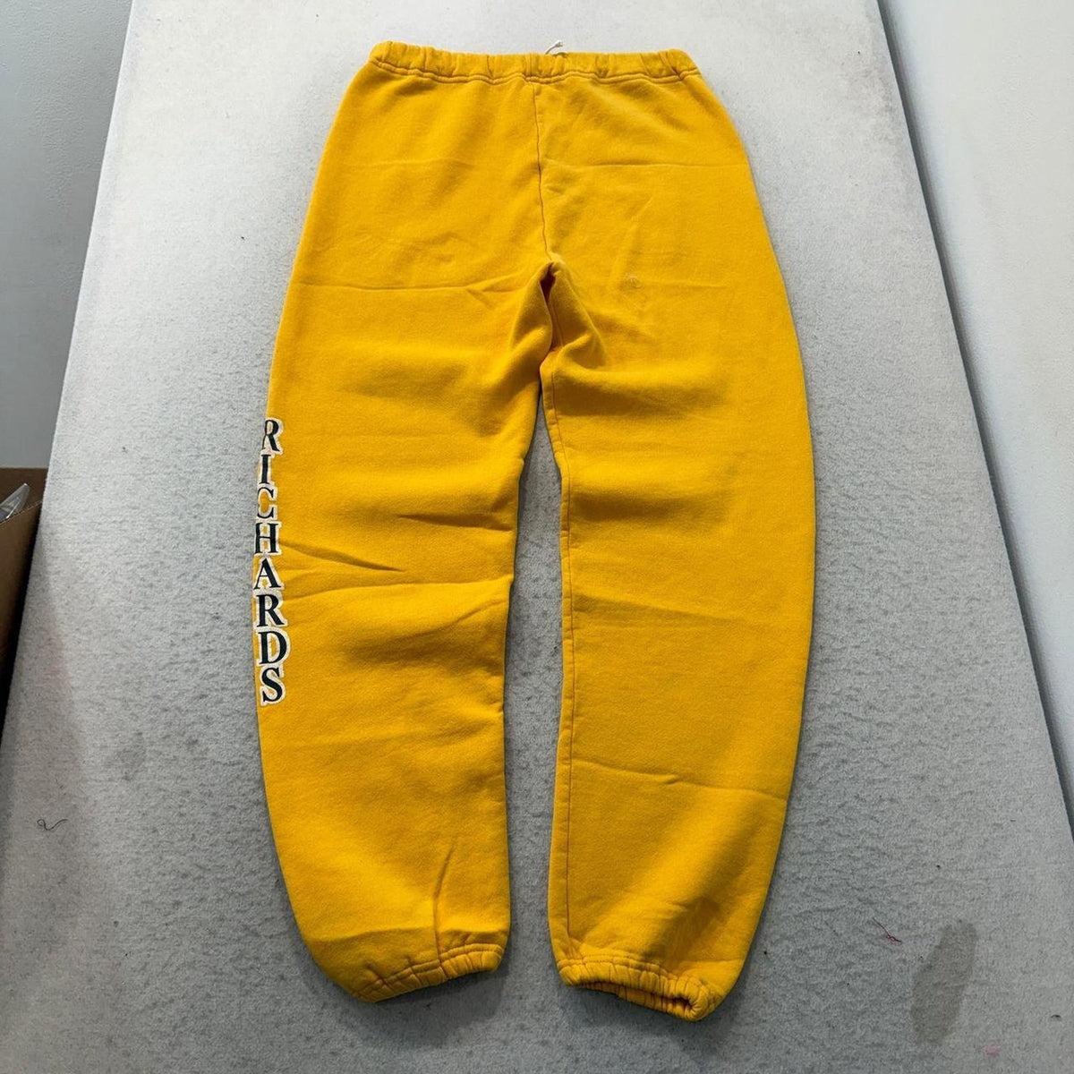 Vintage 90s Russell Athletic Golden Yellow Baggy Sweatpants