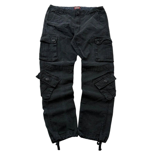 Matchstick Black Denim Cargo Pant, size W39 – main photo