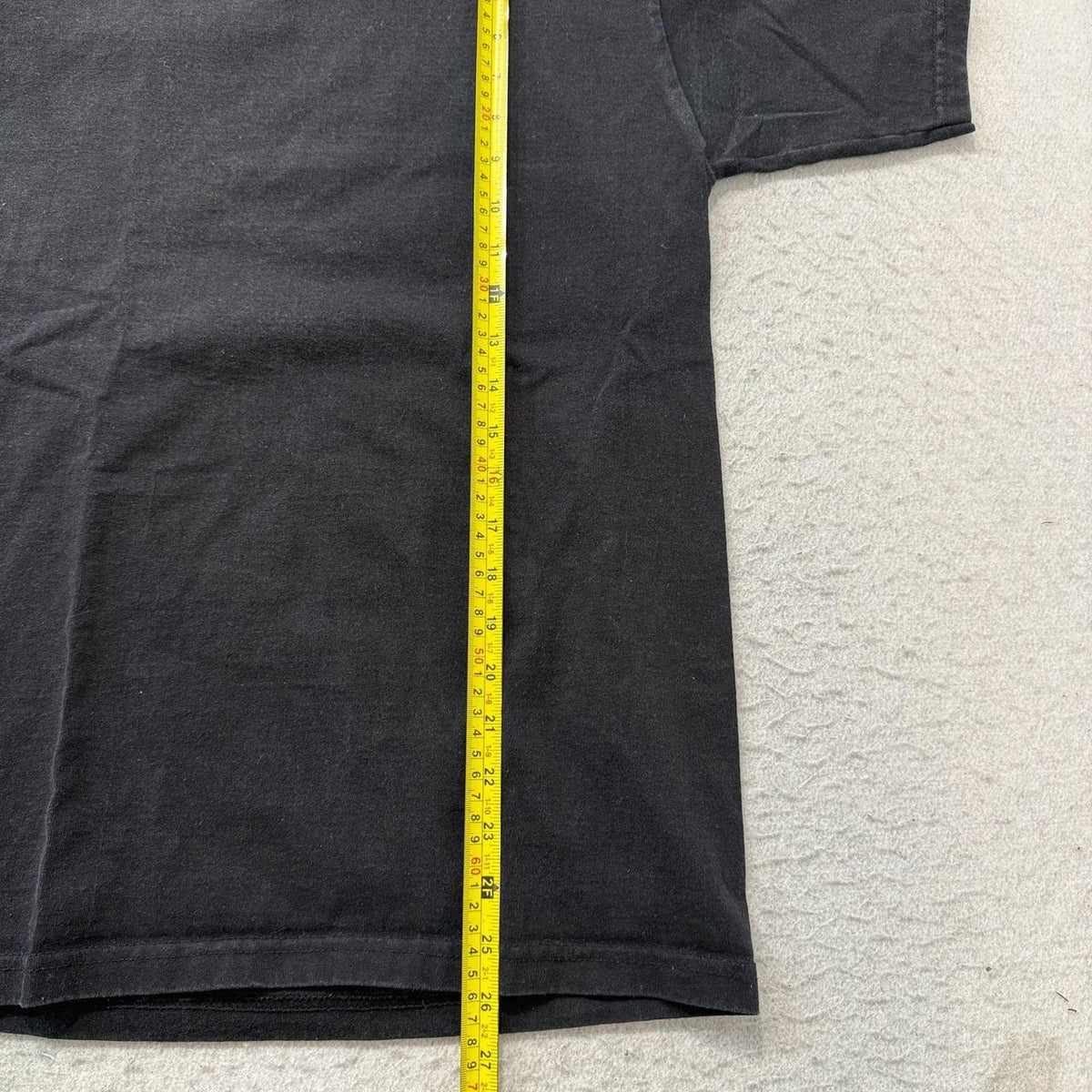 Vintage Y2K 2000's Pro Club Black Faded Boxy Heavyweight Tee