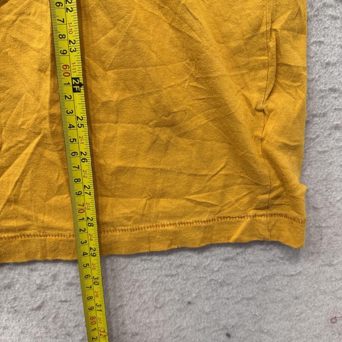 Vintage Y2K 2000's Aeropostale Mustard Yellow Graphic Tee
