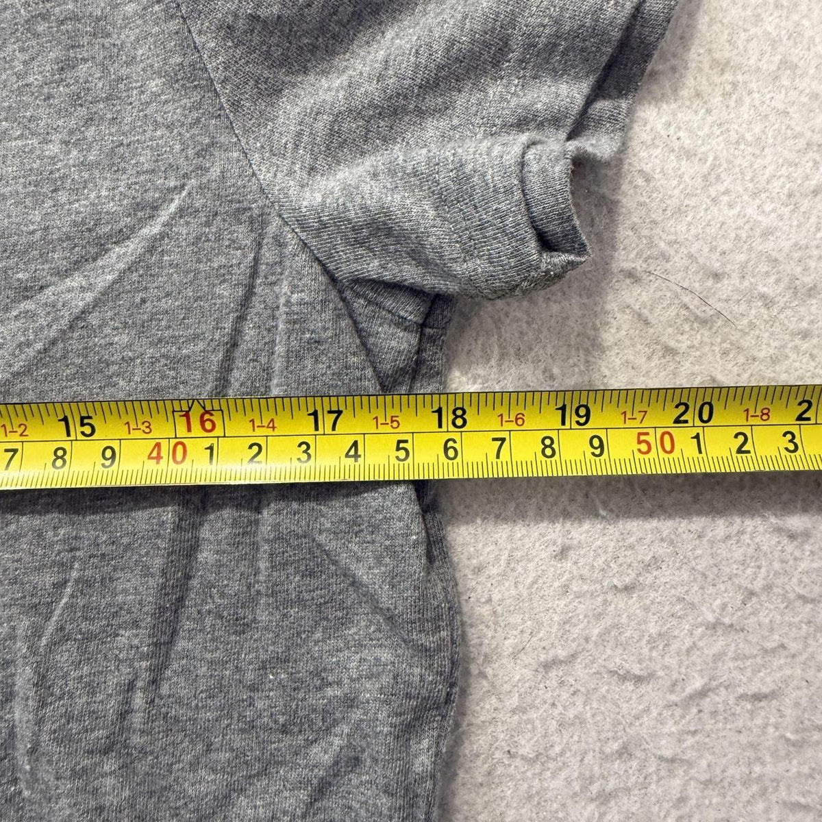 Vintage Y2K 2000's Women's Lauren Active Heather Grey Boxy Tee