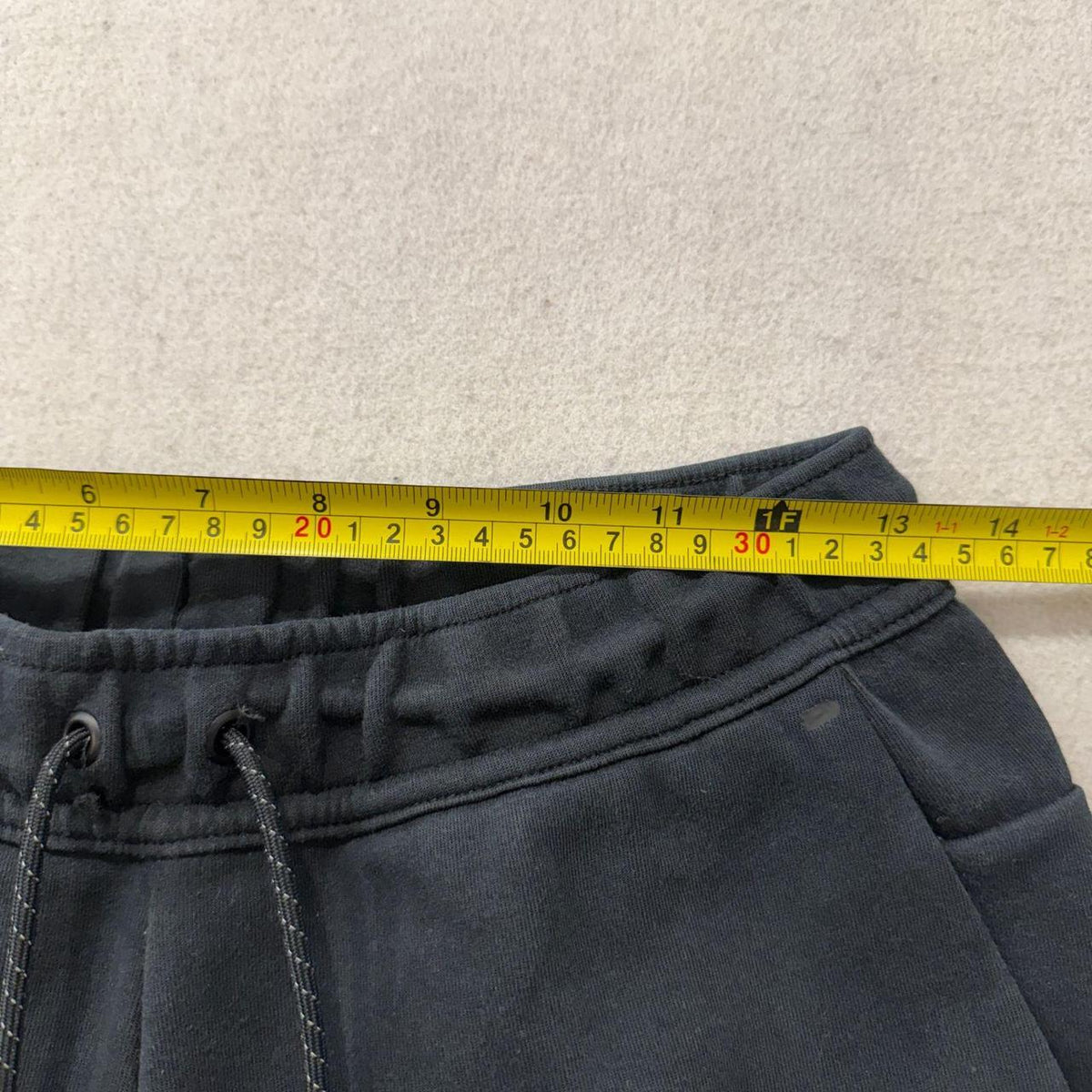 Vintage Y2K 2000's Nike Black Baggy Fleece Track Pants