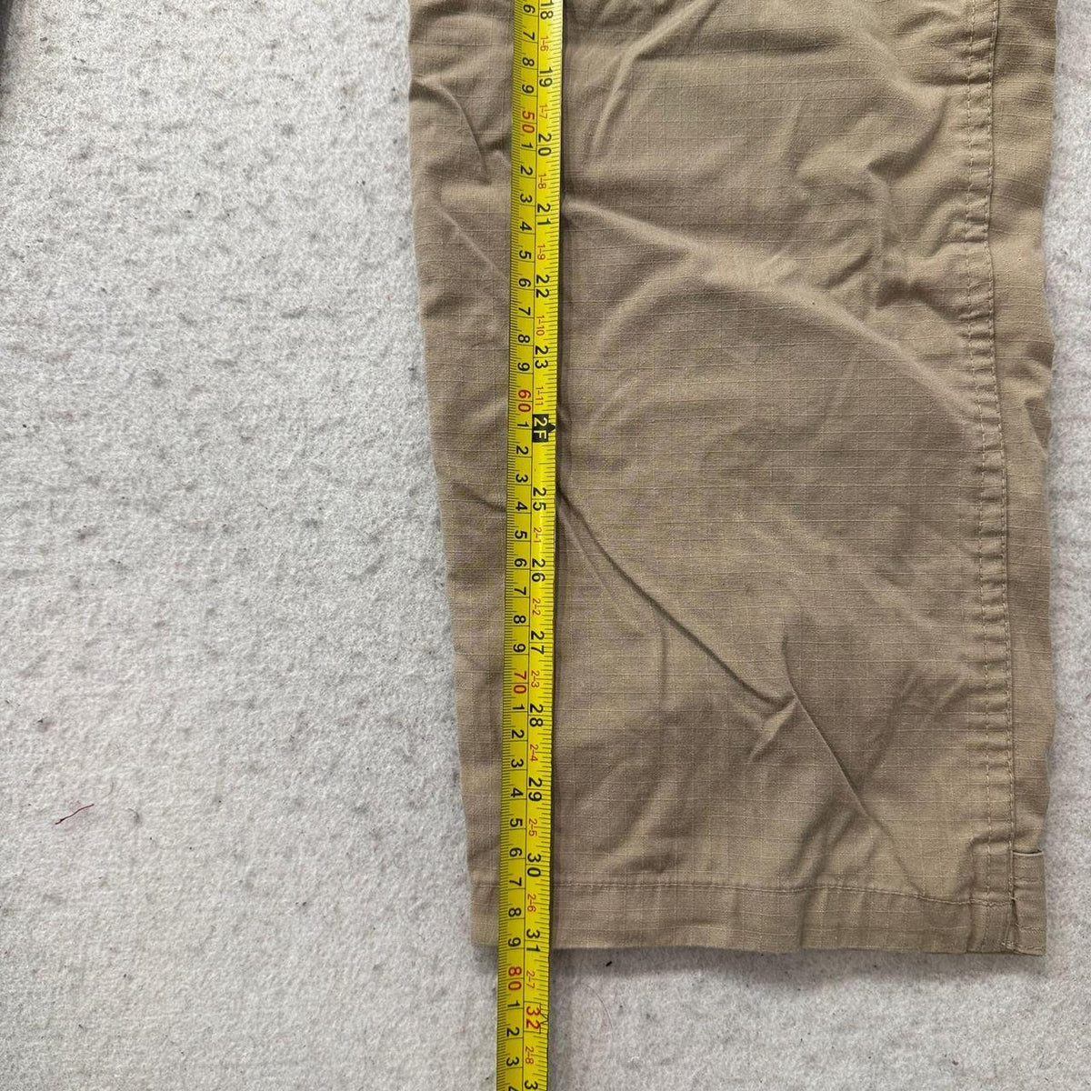Vintage Y2K 2000's Bullwhip Khaki Baggy Cargo Tactical Pants
