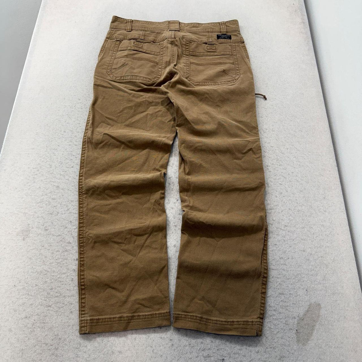 Vintage Y2K 2000's G.H. Bass & Co. Tan Faded Chino Pants