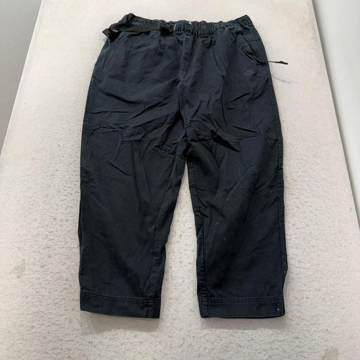 Vintage Y2K 2000's Nike Black Baggy Tech Pack Track Pants