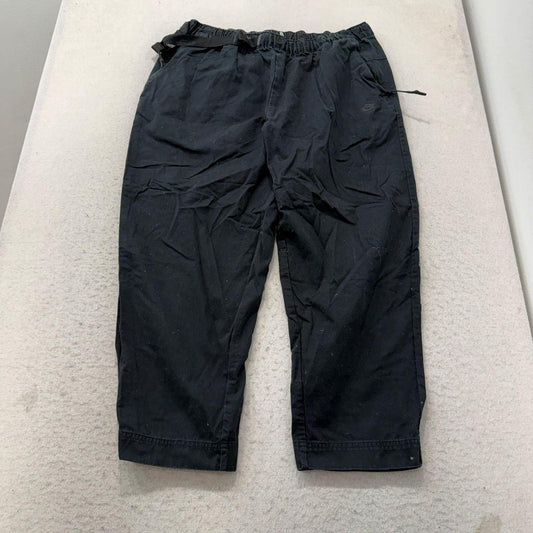 Vintage Y2K 2000's Nike Black Baggy Tech Pack Track Pants