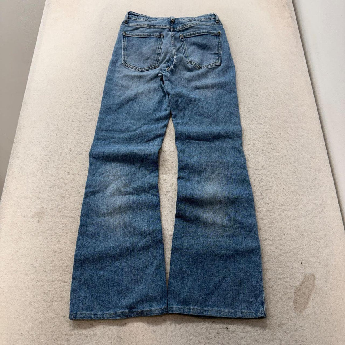 Vintage Y2K 2000's Women's Forever 21 Faded Flare Jeans