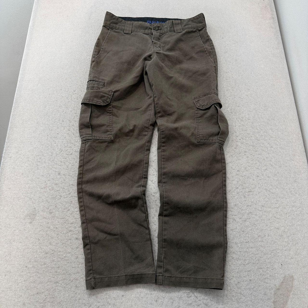 Vintage Y2K 2000's Dickies Olive Baggy Faded Cargo Pants
