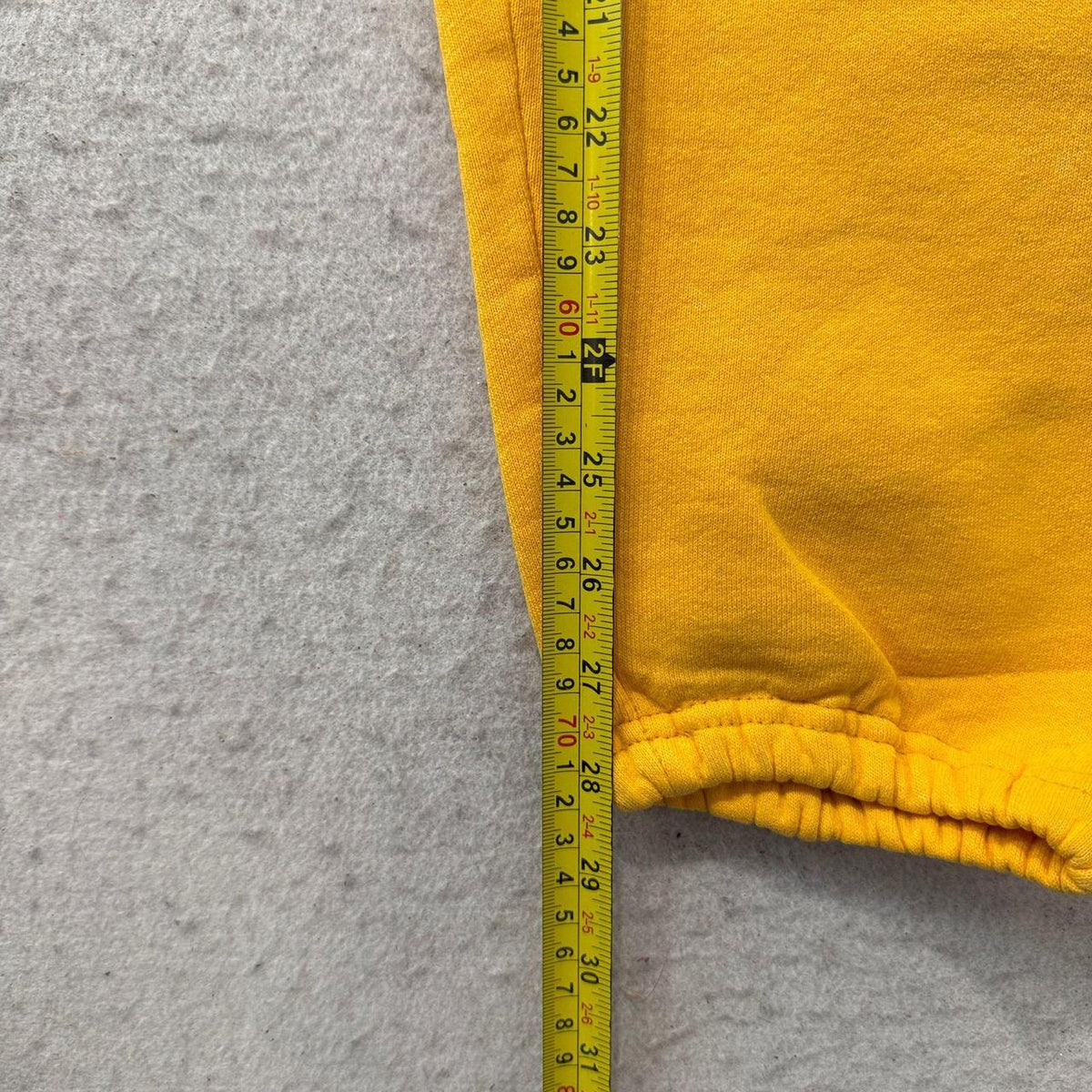 Vintage 90s Russell Athletic Golden Yellow Baggy Sweatpants